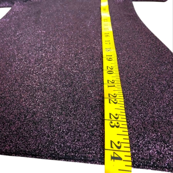 Alexander Wang Metallic Plum Shimmer Knit Sweater Size Small NWOT - Picture 10 of 16